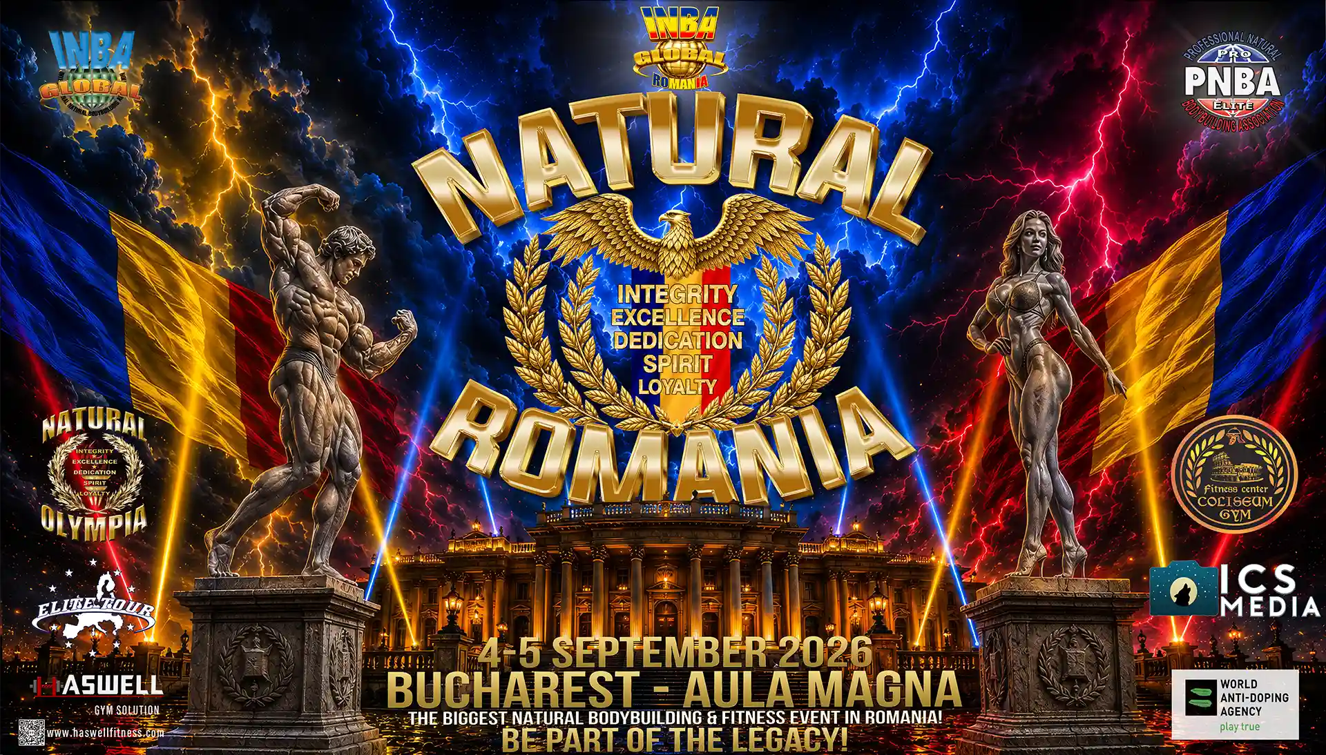 Poster oficial INBA Natural România 2026